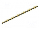 Connector: pin strips | pin header | male | PIN: 42 | THT | 1.5A | 60V