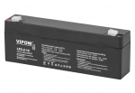 12V 2.2Ah geelaku :: AGM : 12 volti, 2.2 ampertundi (Ah) :: klemmide t&uuml;&uuml;p T1 (4.75 mm)