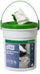 Surface Cleaning Wet Wipes TORK 190594, kibirėlyje, 58 pcs., 27 x 27 cm, white