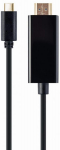 Cable Gembird USB Type-C Male - HDMI Male 4K@60Hz 2m Black