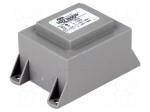 Transformer: encapsulated | 20VA | 230VAC | 6V | 6V | 1.66A | 1.66A | IP00