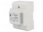 Transformer: mains | 50VA | 400VAC | 12V | IP30 | Mounting: DIN | 1.1kg
