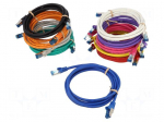 Patch cord | S/FTP | Cat 6a | RJ45 plug,both sides | stranded | Cu | 3m