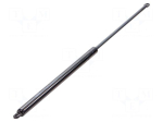 Gas spring | mounting holes | L: 470mm | &Oslash;out: 21mm | Piston diam: 10mm