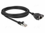 Extender Ethernet | S/FTP | Cat 6a | RJ45 socket,RJ45 plug | 3m | LSZH