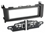 Radio frame | Mercedes | 1 DIN | black