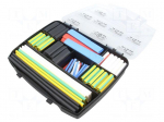 Set of heat shrink sleeves | 3: 1 | -55&divide;135&deg;C | 20kV/mm