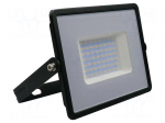 Lamp: LED flood light | 50W | 230VAC | neutral white | 100&deg; | 4000K
