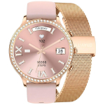 Smartwatch Gravity Strap and Bracelet GT5-5 / rose gold