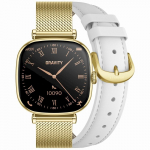 Smartwatch Gravity Bracelet + Strap GT32-2 / gold