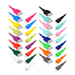 T&ouml;&ouml;riistad ja m&otilde;&otilde;teseadmed // Uued tooted t&ouml;&ouml;riistade, tarvikute kategoorias // EXC Mobile kabel USB - Lightning WHIPPY, 0.9M, 2.4A, szybkie ładowanie, kolor mix