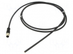 Cable: for sensors/automation | PIN: 8 | M12 male | straight | 2m | plug