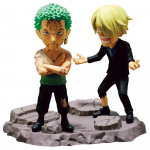 Bandai Banpresto One Piece - World Collectable Figure Log Stories - Roronoa Zoro & Sanji - "...Nothing...At All!!!!"