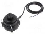 Motor: EC | 1400rpm | 14W | 230VAC | 120mA | Electr.connect: 2m wires