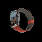 UAG Pathfinder viedpulksteņa siksniņa priek&scaron; Apple Watch (42/44/45/46/49 mm) | silikons | pelēka/oranža