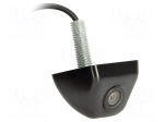 Rear view camera | 120&deg; | black | 12VDC,24VDC | 26x29x21mm | camera