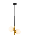 PENDANT LIGHT RAILE 2XE27 GOLD