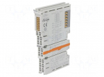 Industrial module: digital input | 24VDC | -25&divide;60&deg;C | IP20 | IN: 16