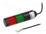 Signaller: signalling column | LED | red/green | Usup: 24VDC | IP65