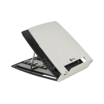 BakkerElkhuizen Ergo-Q 330 &Uuml;mmargune s&uuml;learvuti alus Black, Grey 43,2 cm (17")