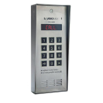 Laskomex Laskomex CD-2600R audio z czytnikiem kluczy RFID ze stali nierdzewniej, w obudownie natynkowej.