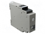 Timer | 1s&divide;120s | DPDT | 250VAC/5A | 24&divide;240VAC | 24&divide;240VDC | DIN | PIN: 8