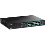 Switch TRENDnet TRENDnet 18-pordiline Gigabit EdgeSmart PoE+ v&otilde;rgul&uuml;liti