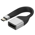 Techly Typ C kuni Displayport/F painduv adapter