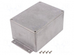 Enclosure: multipurpose | X: 102mm | Y: 140mm | Z: 76mm | aluminium | IP54