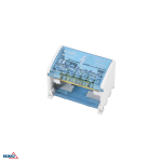Blok rozdzielczy 14 zacisk&oacute;w 2x7 (5x5.3mm + 2x7.5mm)