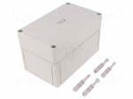 Enclosure: multipurpose | X: 110mm | Y: 180mm | Z: 111mm | TK PS | grey