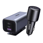 UGREEN 35571-UG Car Charger 1x USB-A + 3x USB-C / black
