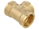 Splice terminal: tee fitting | female-female-female | BR