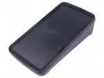 Enclosure: desktop | BoPad | X: 105mm | Y: 200mm | Z: 53mm | ABS | black