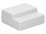 Enclosure: desktop | X: 125mm | Y: 120mm | Z: 53mm | polystyrene | grey