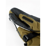 Rękawice freeride'owe dla dorosłych VIKING Norvik Pro Lobster khaki z białą sk&oacute;rą   8