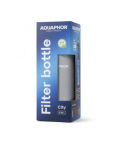 Coffee machine accessory aquaphor Water Filter Bottle City Grey 350 ml.