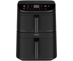 Canon hot air fryer Turbo Tower Air CAF-DC121-ADER black, 2,630 watts, 2 baskets with 4.3 & 6.5 liters
