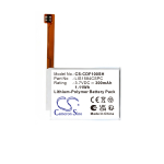 300mAh Battery for Casio Smart Outdoor Watch, WSD-F10,F20, F21,F20A,F20X, F21HR, F2HR, LIS1584CSPC