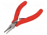 Pliers | precision,half-rounded nose | 115mm