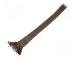 Insulating tube | Mat: basalt fibre | khaki | -260&divide;560&deg;C | &Oslash;int: 8mm