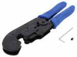 Tool: for crimping | insulated terminals,solder sleeves | 243mm