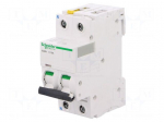 Circuit breaker | 400VAC | Inom: 16A | Poles: 1+N | DIN | Charact: C | 6kA