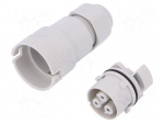 Connector: AC supply | screw terminal | female | 9&divide;12mm | 1&divide;2.5mm2