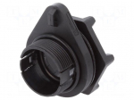 External thread | Mini Buccaneer | for panel mounting | straight
