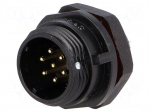 SP13 | socket | male | PIN: 7 | IP68 | 5A | soldering | for panel mounting