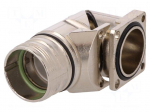 Enclosure: for circular connectors | external thread | angled