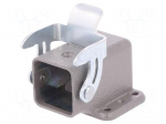 Enclosure: for rectangular connectors | Han | size 3A | with latch