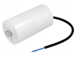 Capacitor: motors, run | 100uF | 450V | &Oslash;65x120mm | -25&divide;70&deg;C | &plusmn;10%