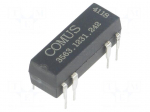Relay: reed | SPDT | Ucoil: 24VDC | 400mA | max.100VDC | 5W | Rcoil: 2.15k&Omega;